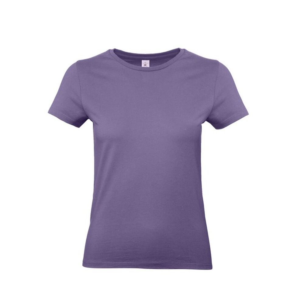 B&C Womens/Ladies E190 T-Shirt / Millennial Lilac